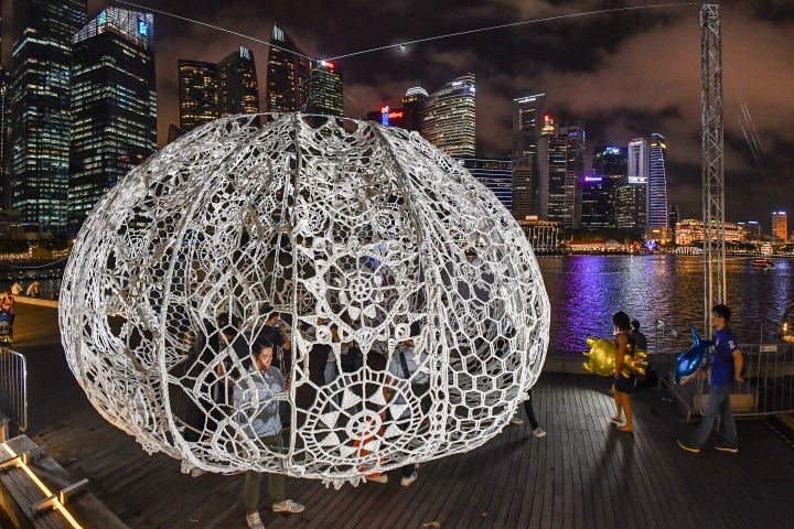 Urchin by Choi+Shine Architects. Image Courtesy of i Light Marina Bay 2017