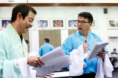 Glen in Rehearsals - 1