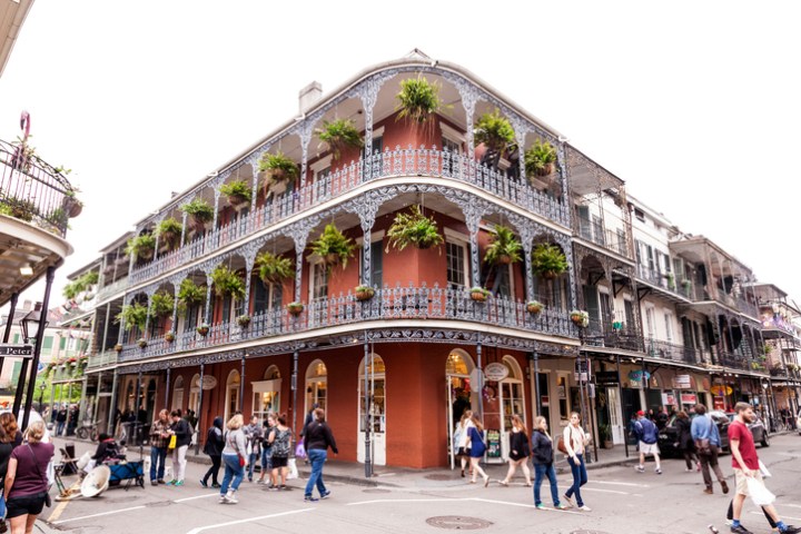 French Quarter in New Orleans, Louisiana
